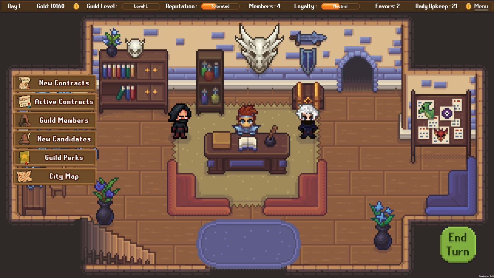 The guild office
